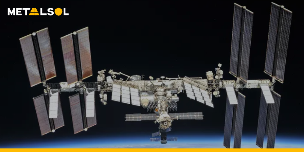Sabia que Há Painéis Solares na Estação Espacial Internacional?