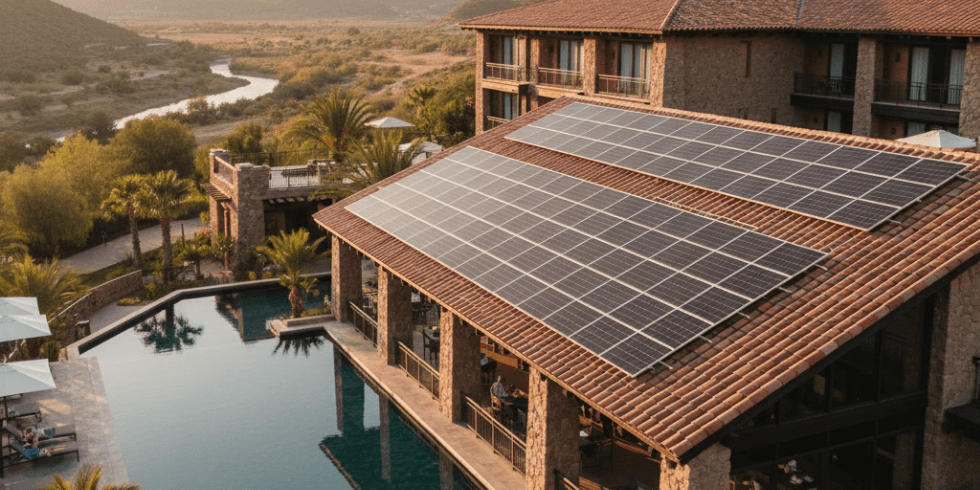You are currently viewing Energia Solar em Hotéis e Pousadas: Vantagens na Redução de Custos