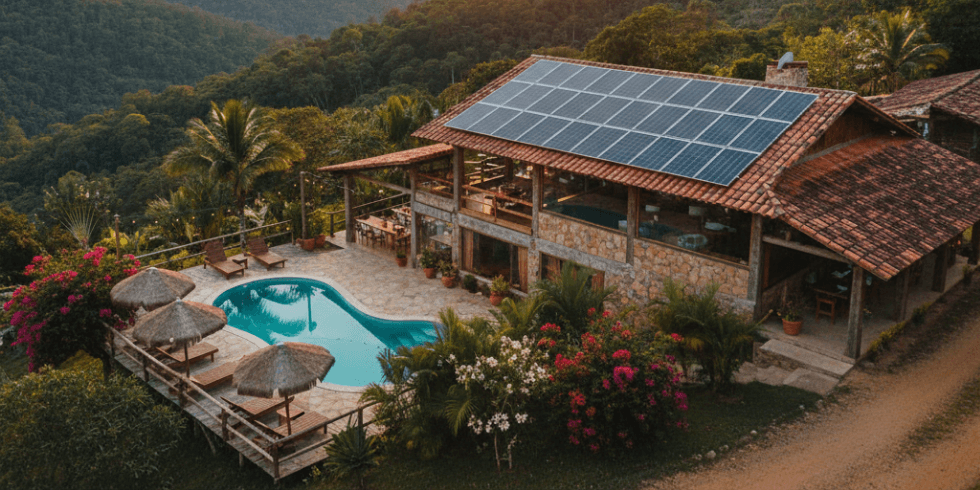 Energia Solar em Hotéis e Pousadas: Vantagens na Redução de Custos