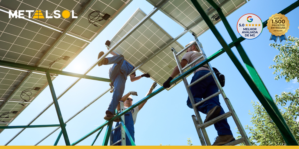 Metalsol Empresa de Energia Solar Fotovoltaica em Belo Horizonte - MG