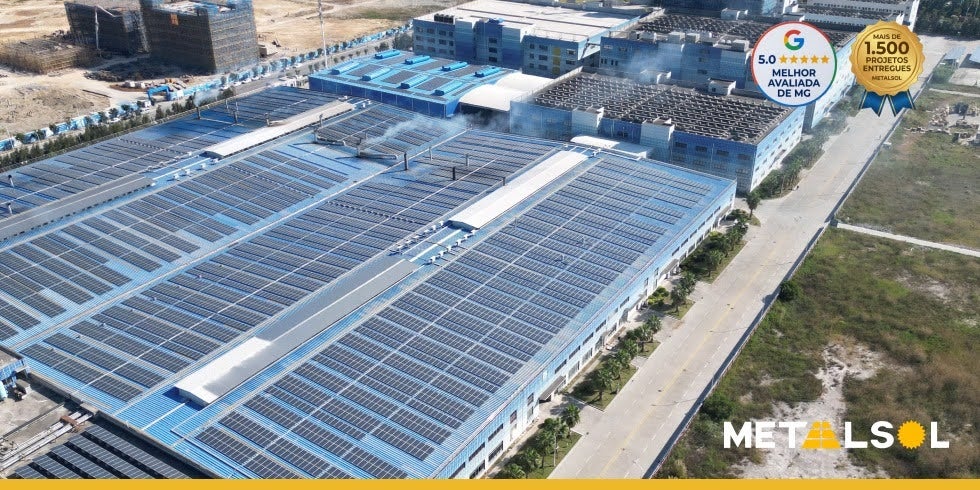 Metalsol Empresa de Energia Solar Fotovoltaica em Belo Horizonte - MG