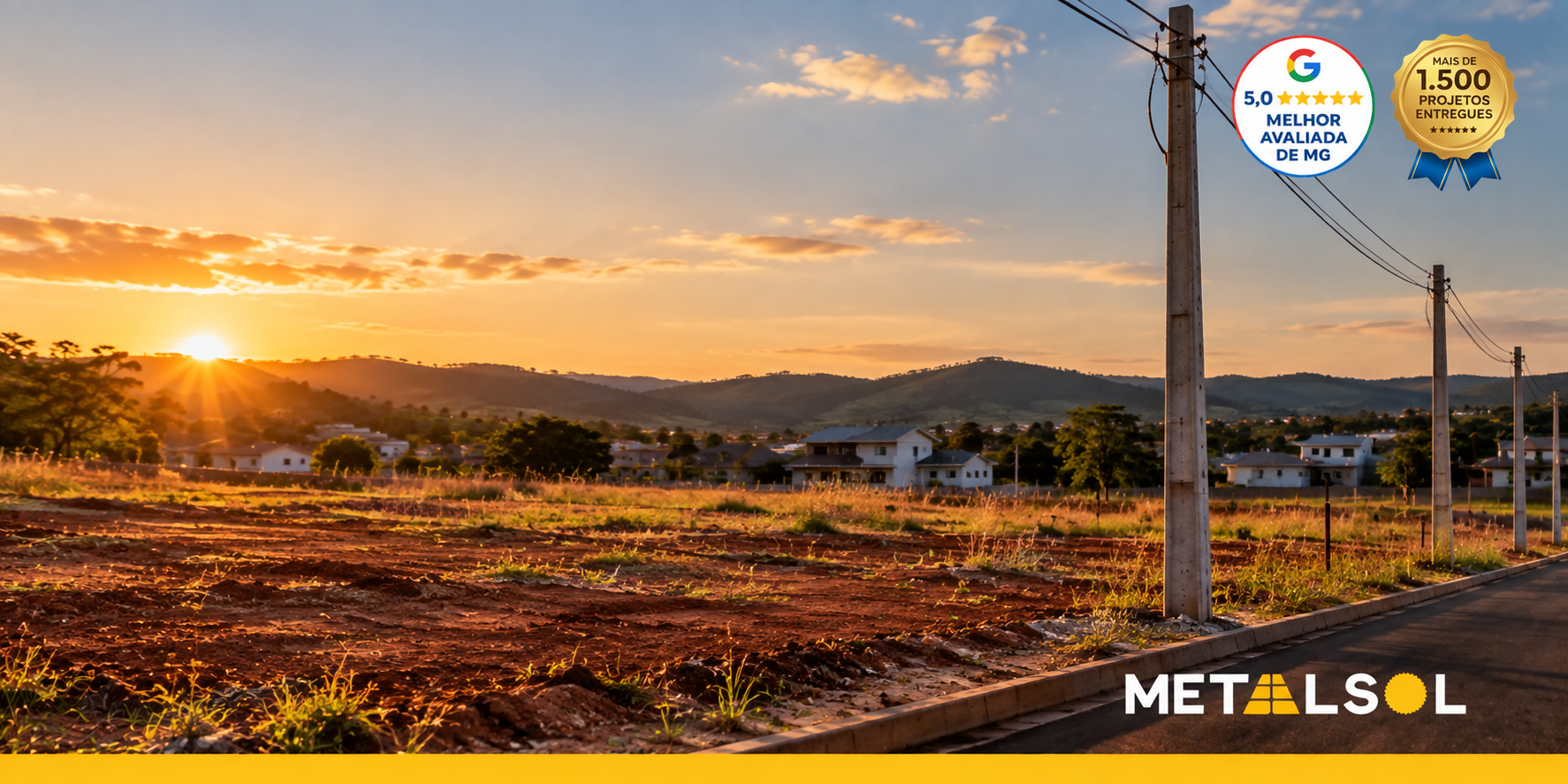 Metalsol Empresa de Energia Solar Fotovoltaica em Belo Horizonte - MG Terreno Sem Energia: Quem Paga pela Ligação Elétrica?
