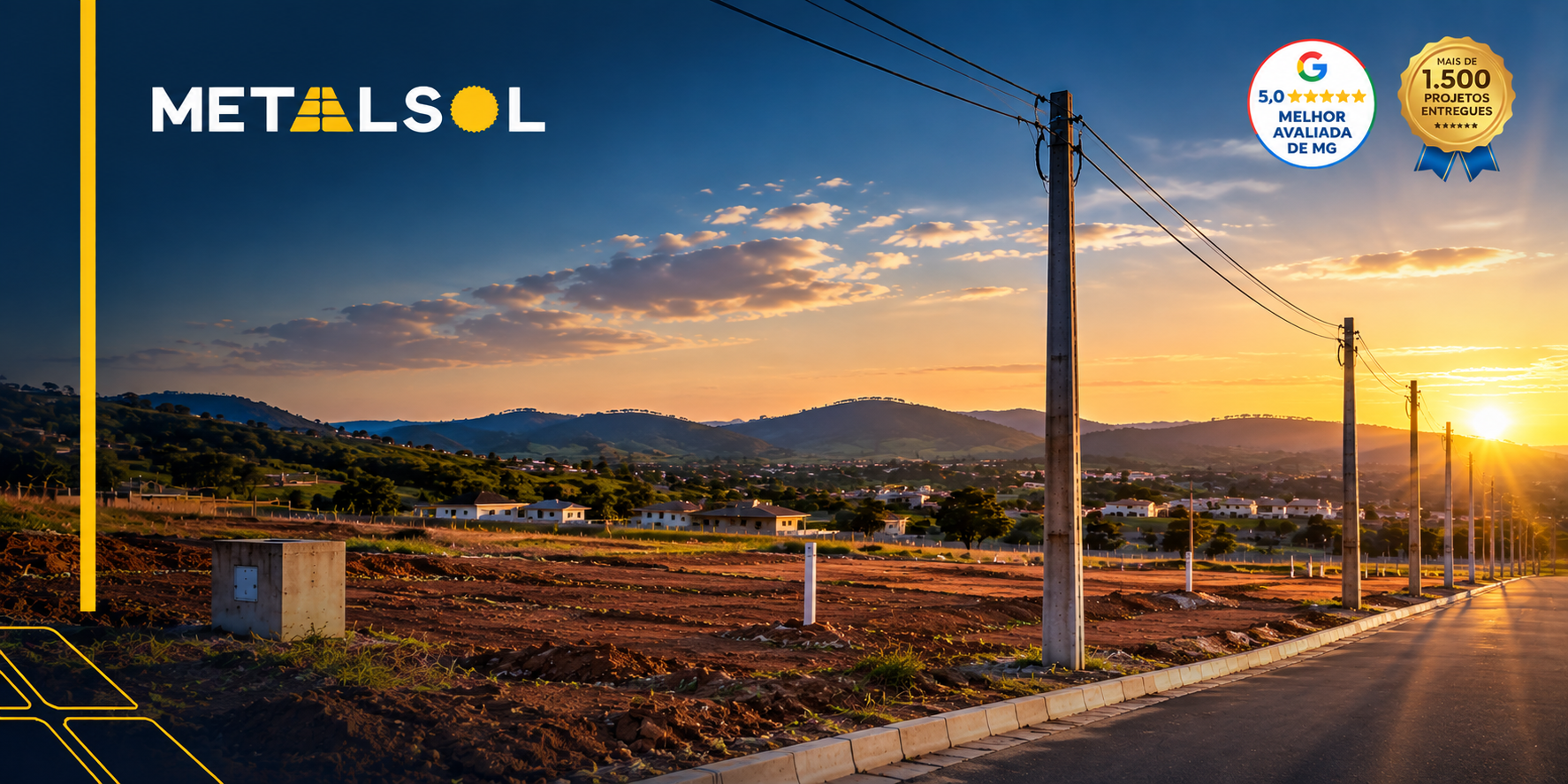 Metalsol Empresa de Energia Solar Fotovoltaica em Belo Horizonte - MG Terreno Sem Energia: Quem Paga pela Ligação Elétrica?
