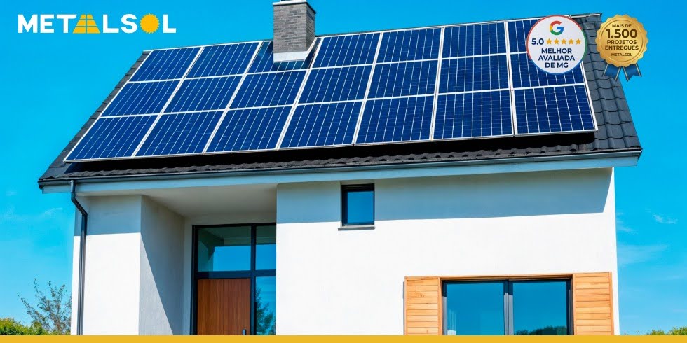 Metalsol Empresa de Energia Solar Fotovoltaica em Belo Horizonte - MG É possível instalar energia solar em telhado pequeno em BH?